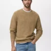 Strukturierter Pullover aus 100 % Baumwolle