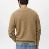 Strukturierter Pullover aus 100 % Baumwolle