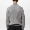 Strukturierter Rollkragenpullover
