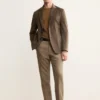 Strukturierter Slim-Fit-Blazer aus Baumwolle Strukturierter Slim-Fit-Blazer aus Baumwolle