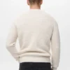 Strukturierter Strickpullover