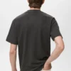 Strukturiertes Baumwoll-T-Shirt Strukturiertes Baumwoll-T-Shirt