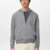 Strukturiertes Kapuzensweatshirt Strukturiertes Kapuzensweatshirt