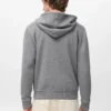 Strukturiertes Kapuzensweatshirt Strukturiertes Kapuzensweatshirt