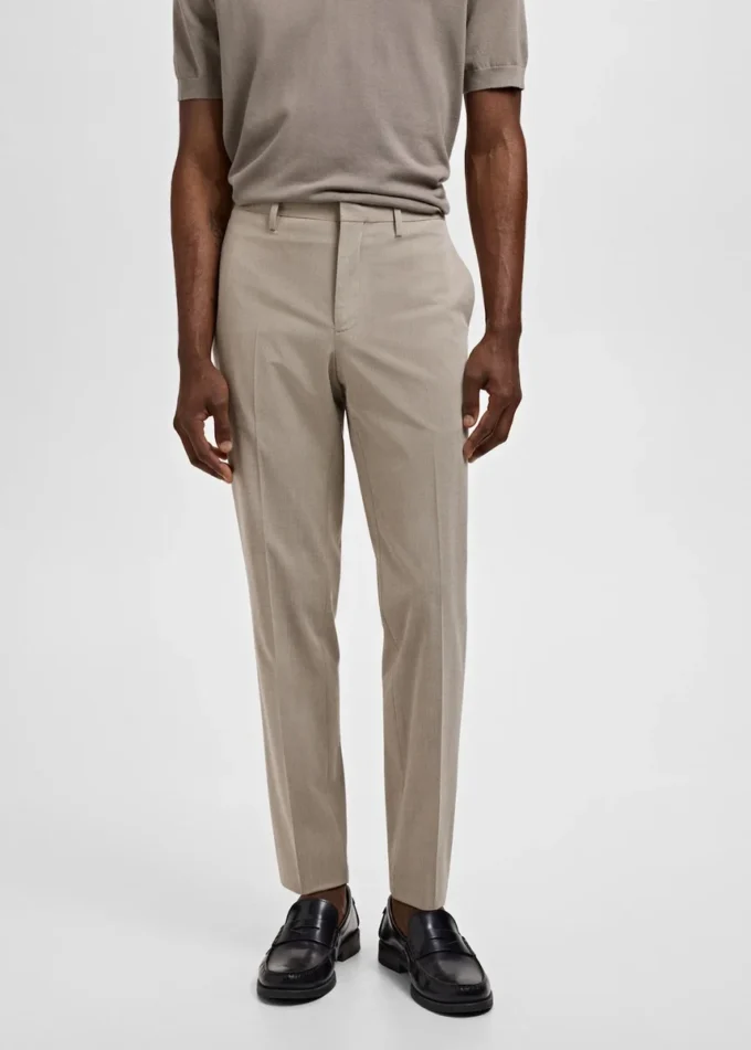Super-Slim-Fit-Anzughose aus Stretchmaterial Super-Slim-Fit-Anzughose aus Stretchmaterial