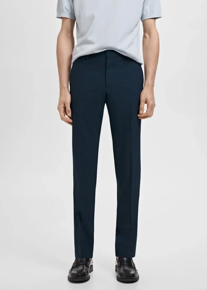Super-Slim-Fit-Anzughose aus Stretchmaterial Super-Slim-Fit-Anzughose aus Stretchmaterial