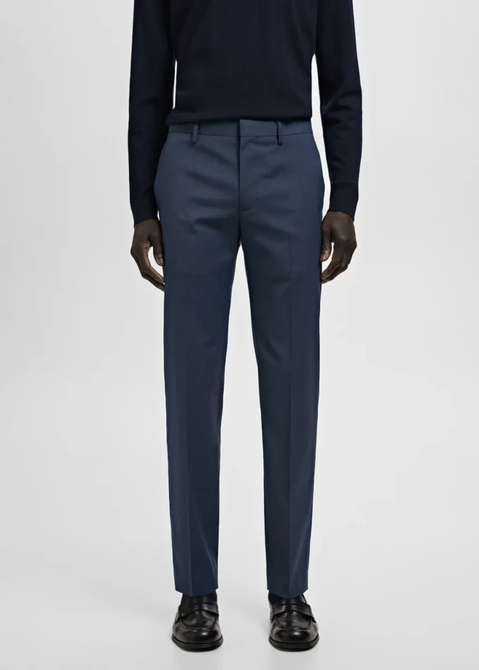 Super-Slim-Fit-Anzughose aus Stretchmaterial Super-Slim-Fit-Anzughose aus Stretchmaterial