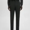 Super-Slim-Fit-Anzughose aus Stretchmaterial