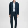 Super-Slim-Fit-Anzughose aus Stretchmaterial Super-Slim-Fit-Anzughose aus Stretchmaterial