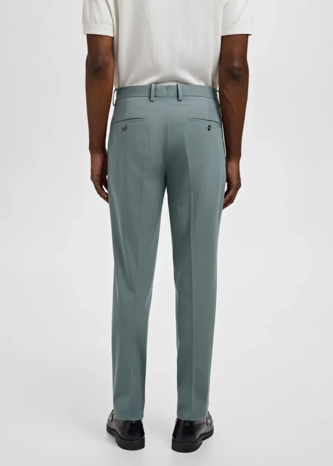 Super-Slim-Fit-Anzughose aus Stretchmaterial Super-Slim-Fit-Anzughose aus Stretchmaterial