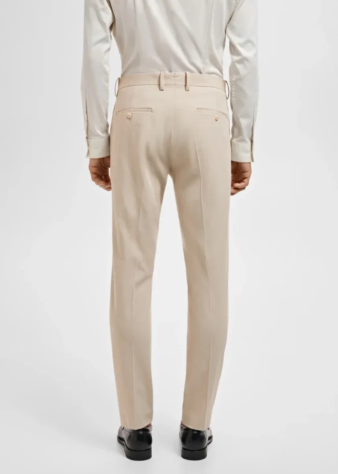 Super-Slim-Fit-Anzughose aus Stretchmaterial Super-Slim-Fit-Anzughose aus Stretchmaterial