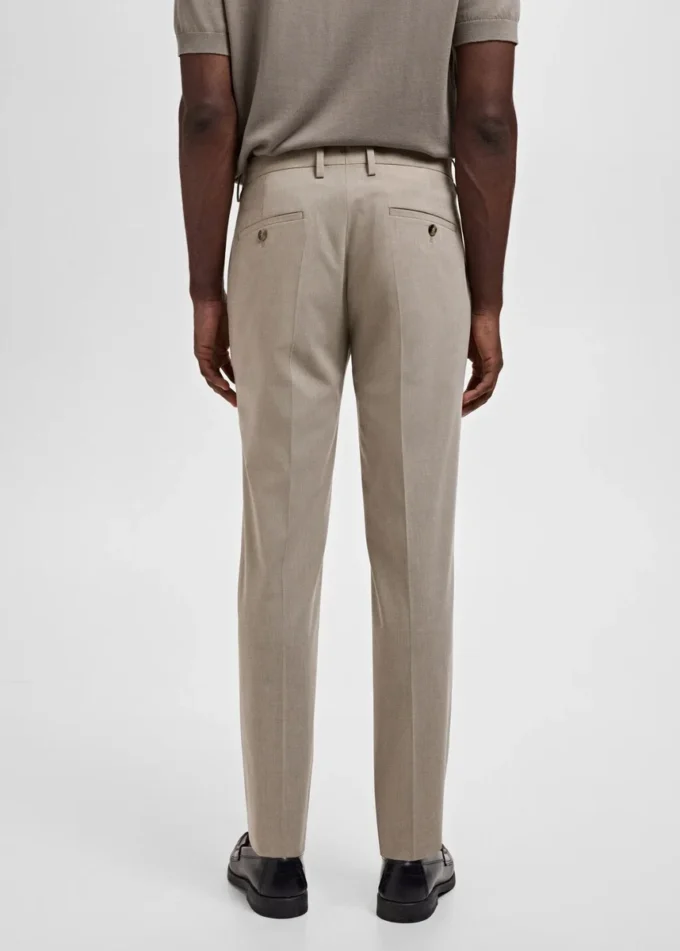Super-Slim-Fit-Anzughose aus Stretchmaterial Super-Slim-Fit-Anzughose aus Stretchmaterial