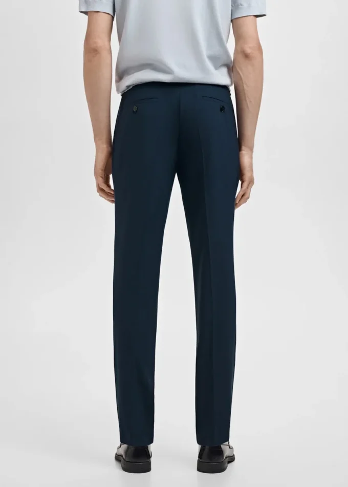 Super-Slim-Fit-Anzughose aus Stretchmaterial Super-Slim-Fit-Anzughose aus Stretchmaterial