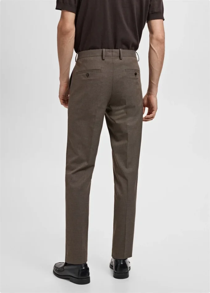 Super-Slim-Fit-Anzughose aus Stretchmaterial Super-Slim-Fit-Anzughose aus Stretchmaterial