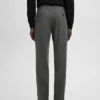 Super-Slim-Fit-Anzughose aus Stretchmaterial