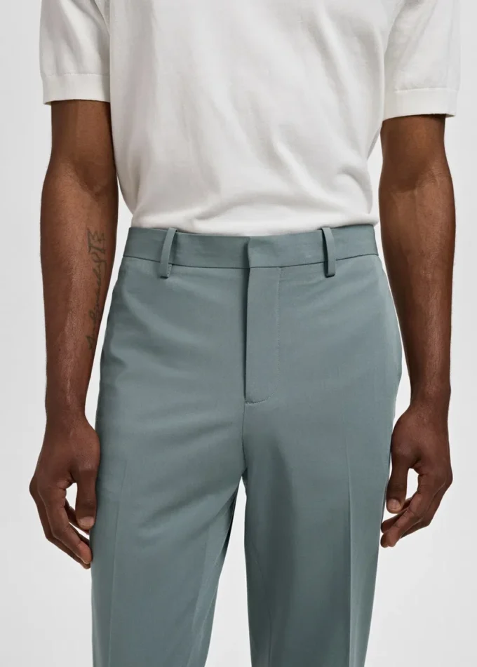 Super-Slim-Fit-Anzughose aus Stretchmaterial Super-Slim-Fit-Anzughose aus Stretchmaterial