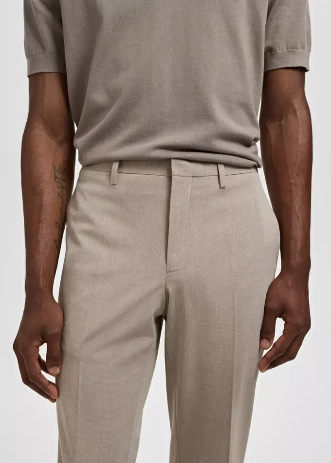 Super-Slim-Fit-Anzughose aus Stretchmaterial Super-Slim-Fit-Anzughose aus Stretchmaterial