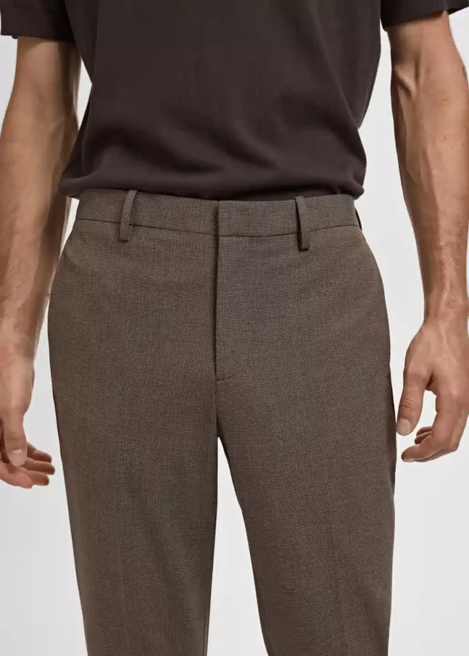 Super-Slim-Fit-Anzughose aus Stretchmaterial Super-Slim-Fit-Anzughose aus Stretchmaterial
