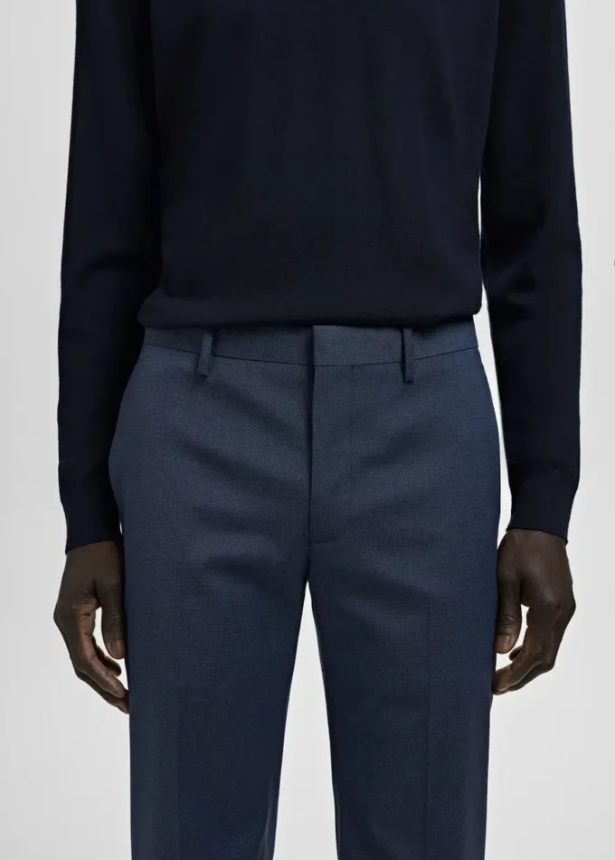 Super-Slim-Fit-Anzughose aus Stretchmaterial Super-Slim-Fit-Anzughose aus Stretchmaterial