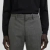 Super-Slim-Fit-Anzughose aus Stretchmaterial