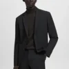 Super-Slim-Fit-Anzugjacke aus Stretchmaterial Super-Slim-Fit-Anzugjacke aus Stretchmaterial