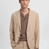 Super-Slim-Fit-Anzugjacke aus Stretchmaterial Super-Slim-Fit-Anzugjacke aus Stretchmaterial