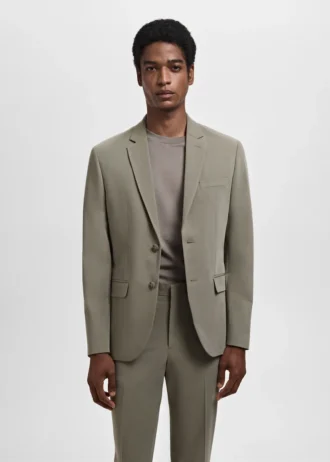 Super-Slim-Fit-Anzugjacke aus Stretchmaterial Super-Slim-Fit-Anzugjacke aus Stretchmaterial