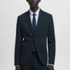 Super-Slim-Fit-Anzugjacke aus Stretchmaterial