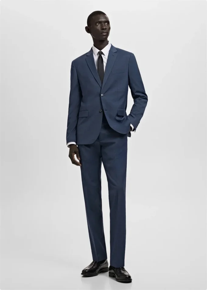 Super-Slim-Fit-Anzugjacke aus Stretchmaterial Super-Slim-Fit-Anzugjacke aus Stretchmaterial