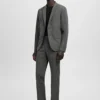 Super-Slim-Fit-Anzugjacke aus Stretchmaterial Super-Slim-Fit-Anzugjacke aus Stretchmaterial