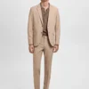 Super-Slim-Fit-Anzugjacke aus Stretchmaterial Super-Slim-Fit-Anzugjacke aus Stretchmaterial