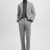 Super-Slim-Fit-Anzugjacke aus Stretchmaterial Super-Slim-Fit-Anzugjacke aus Stretchmaterial