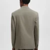 Super-Slim-Fit-Anzugjacke aus Stretchmaterial Super-Slim-Fit-Anzugjacke aus Stretchmaterial