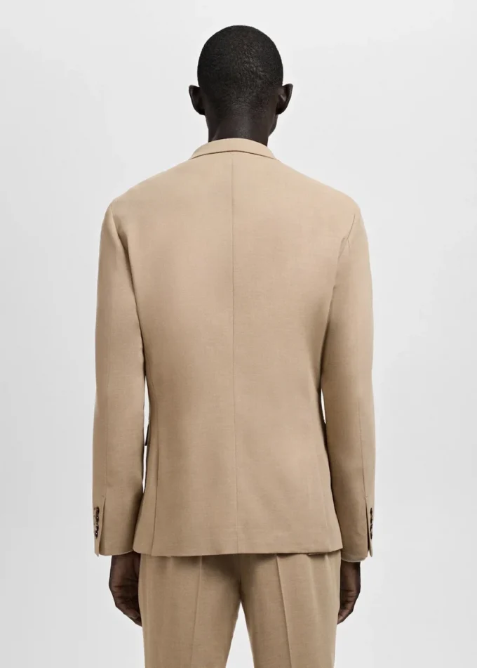 Super-Slim-Fit-Anzugjacke aus Stretchmaterial Super-Slim-Fit-Anzugjacke aus Stretchmaterial