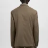 Super-Slim-Fit-Anzugjacke aus Stretchmaterial