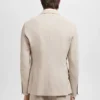 Super-Slim-Fit-Anzugjacke aus Stretchmaterial