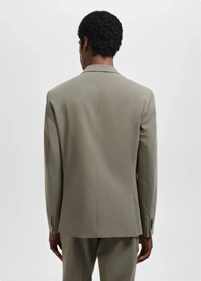 Super-Slim-Fit-Anzugjacke aus Stretchmaterial Super-Slim-Fit-Anzugjacke aus Stretchmaterial