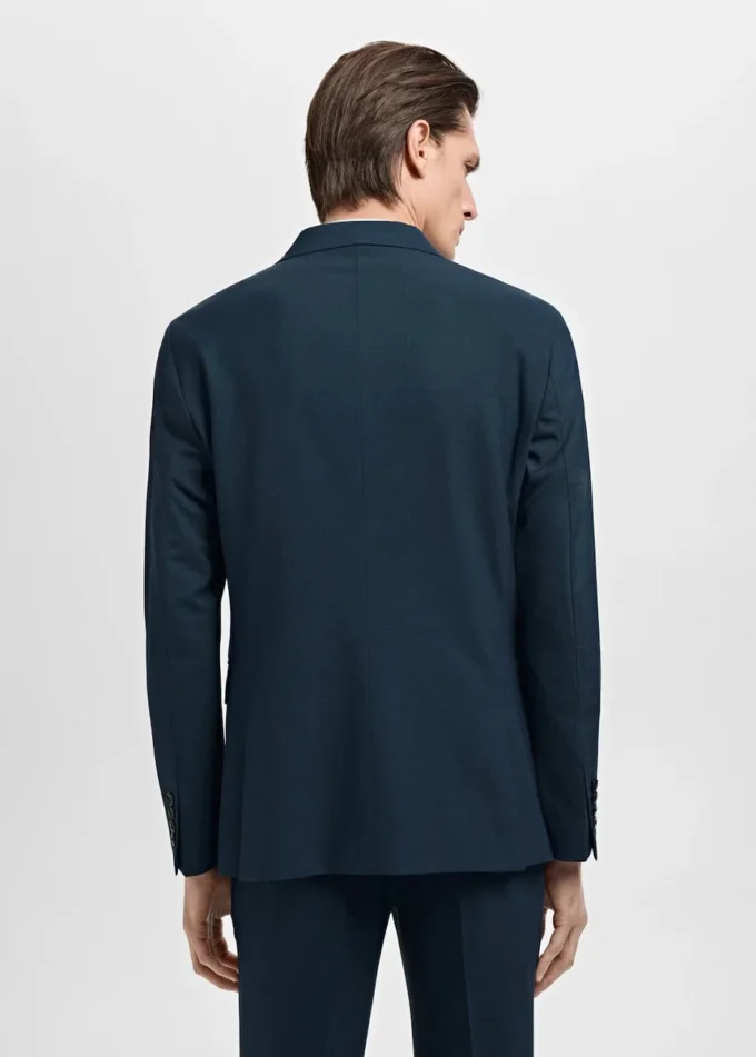 Super-Slim-Fit-Anzugjacke aus Stretchmaterial Super-Slim-Fit-Anzugjacke aus Stretchmaterial
