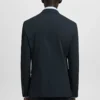 Super-Slim-Fit-Anzugjacke aus Stretchmaterial