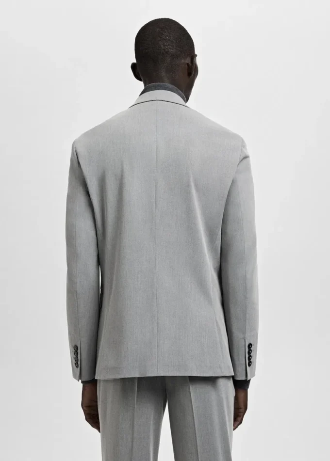 Super-Slim-Fit-Anzugjacke aus Stretchmaterial Super-Slim-Fit-Anzugjacke aus Stretchmaterial