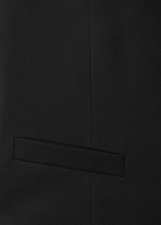 Super-Slim-Fit-Anzugweste aus Stretchmaterial Super-Slim-Fit-Anzugweste aus Stretchmaterial