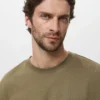 Sweatshirt aus 100 % Baumwolle mit lockerer Passform