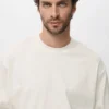 Sweatshirt aus 100 % Baumwolle mit lockerer Passform
