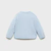 Sweatshirt aus Baumwolle mit Knöpfen