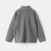 Sweatshirt aus Polarfleece mit Perkins-Ausschnitt