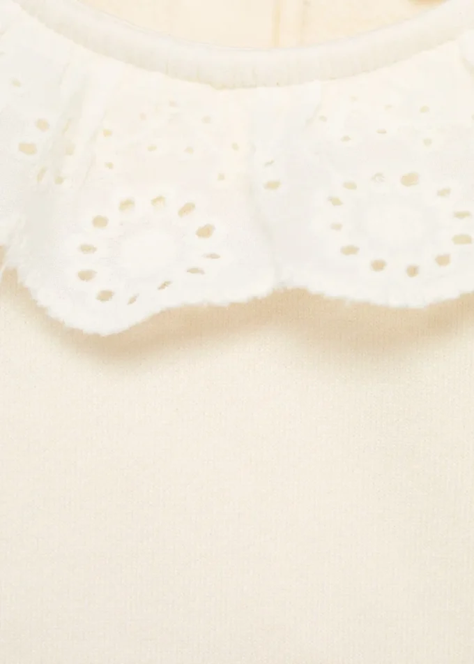 Sweatshirt mit Babydoll-Ausschnitt