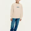 Sweatshirt mit geprägtem Text Sweatshirt mit geprägtem Text