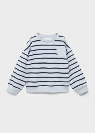 Sweatshirt mit gesticktem Herz