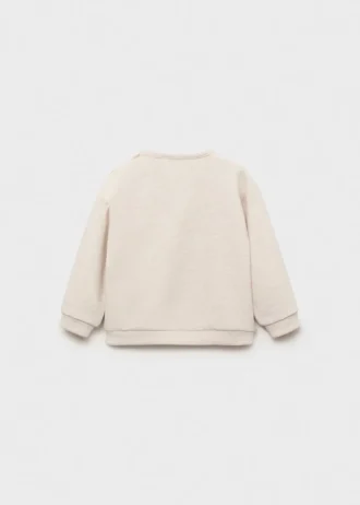 Sweatshirt mit gesticktem Löwen
