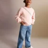 Sweatshirt mit gesticktem Stern Sweatshirt mit gesticktem Stern